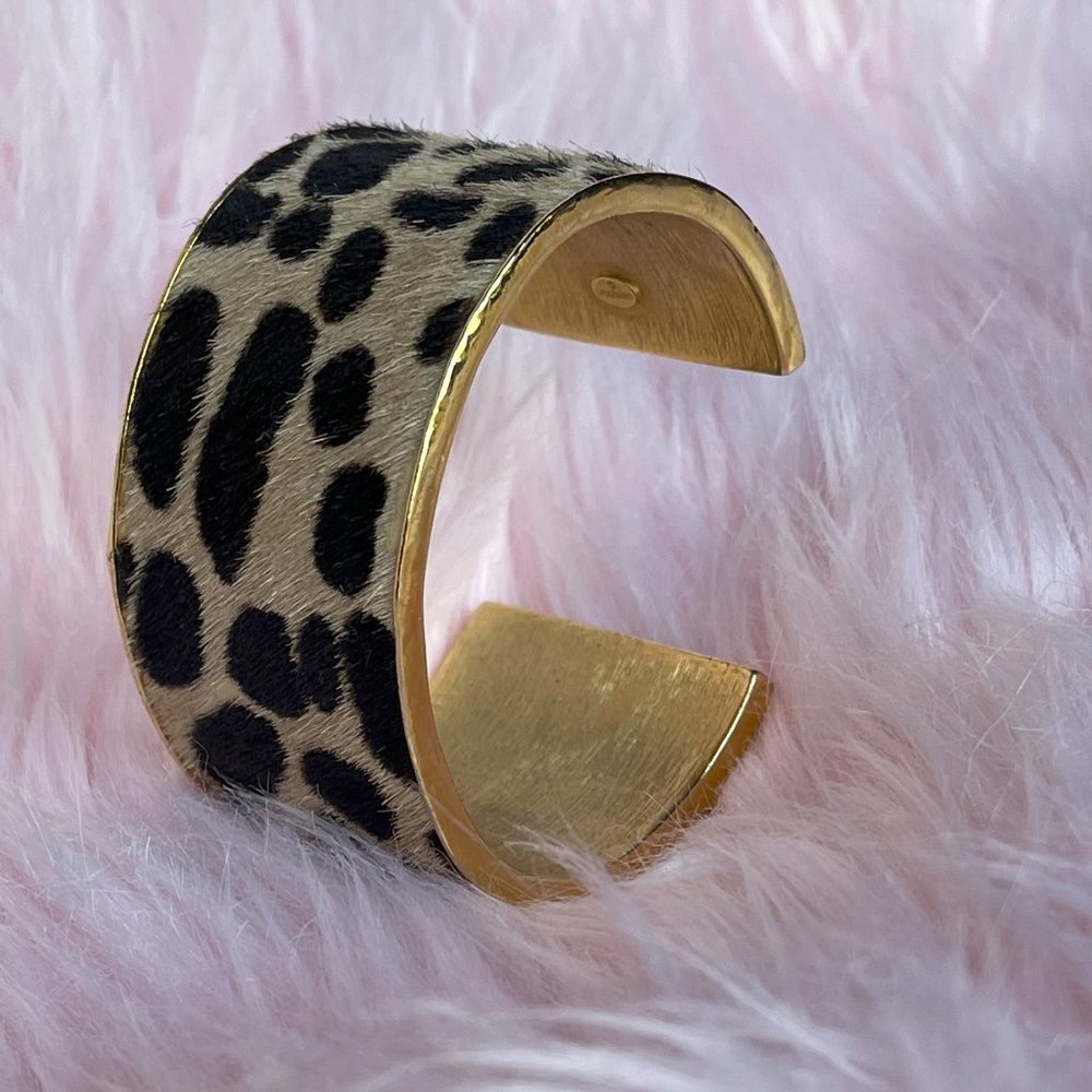 Leopard Cuff Bracelet